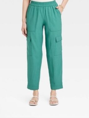 a new day High Rise Ankle Cargo Pants Size Xl